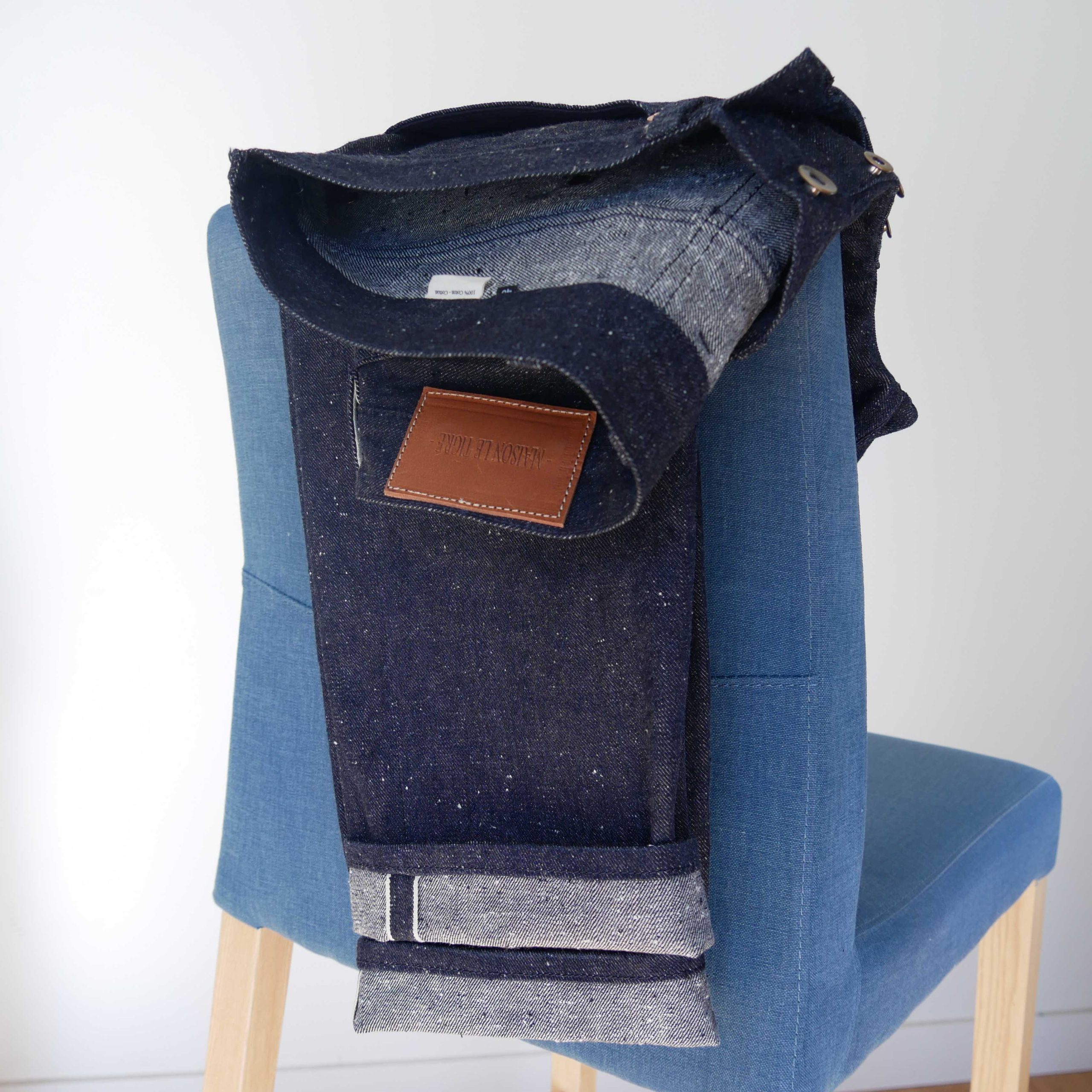 jeans#1 neppy indigo 13oz – Image 2