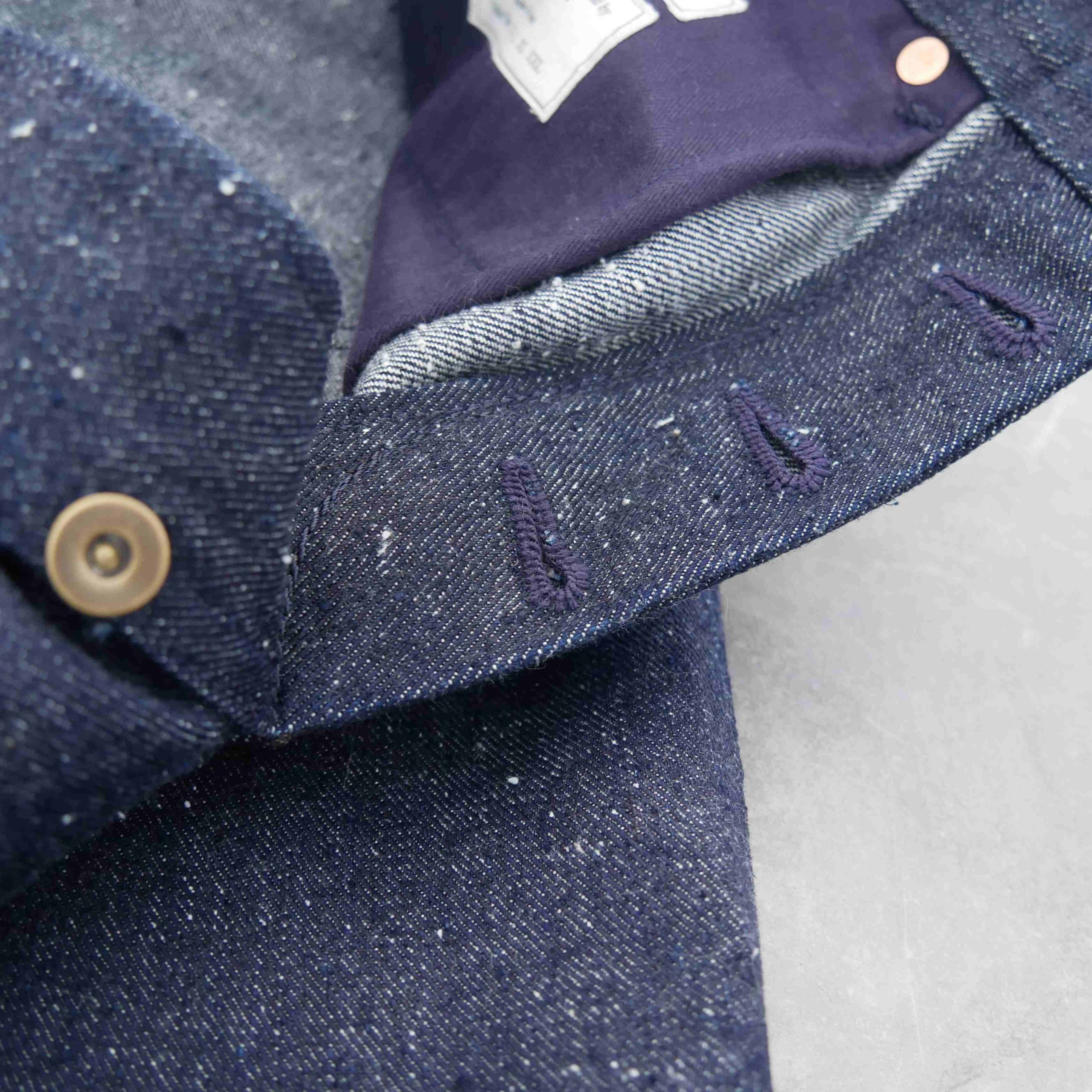 jeans#1 neppy indigo 13oz – Image 6