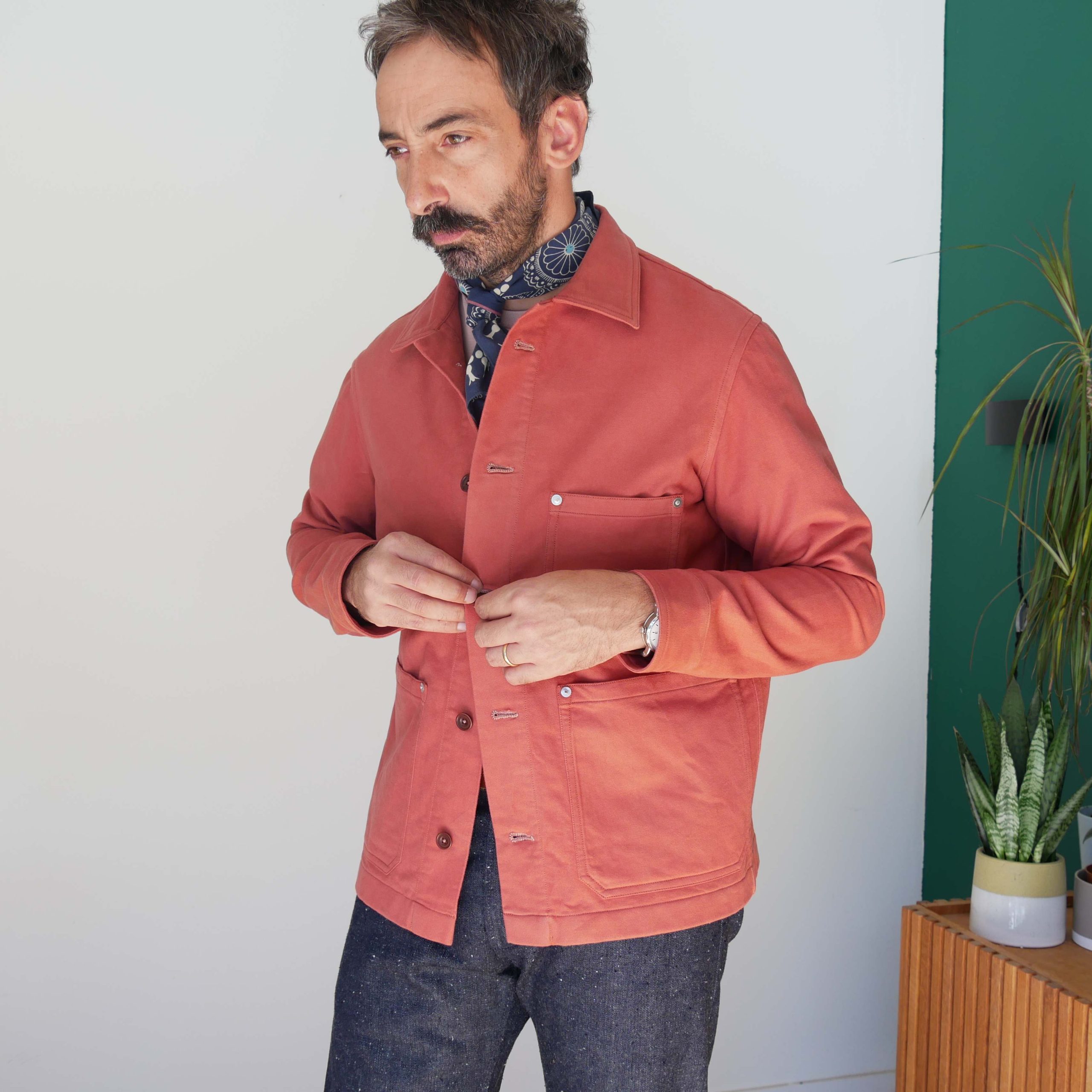 veste workwear#1 Mr PINK