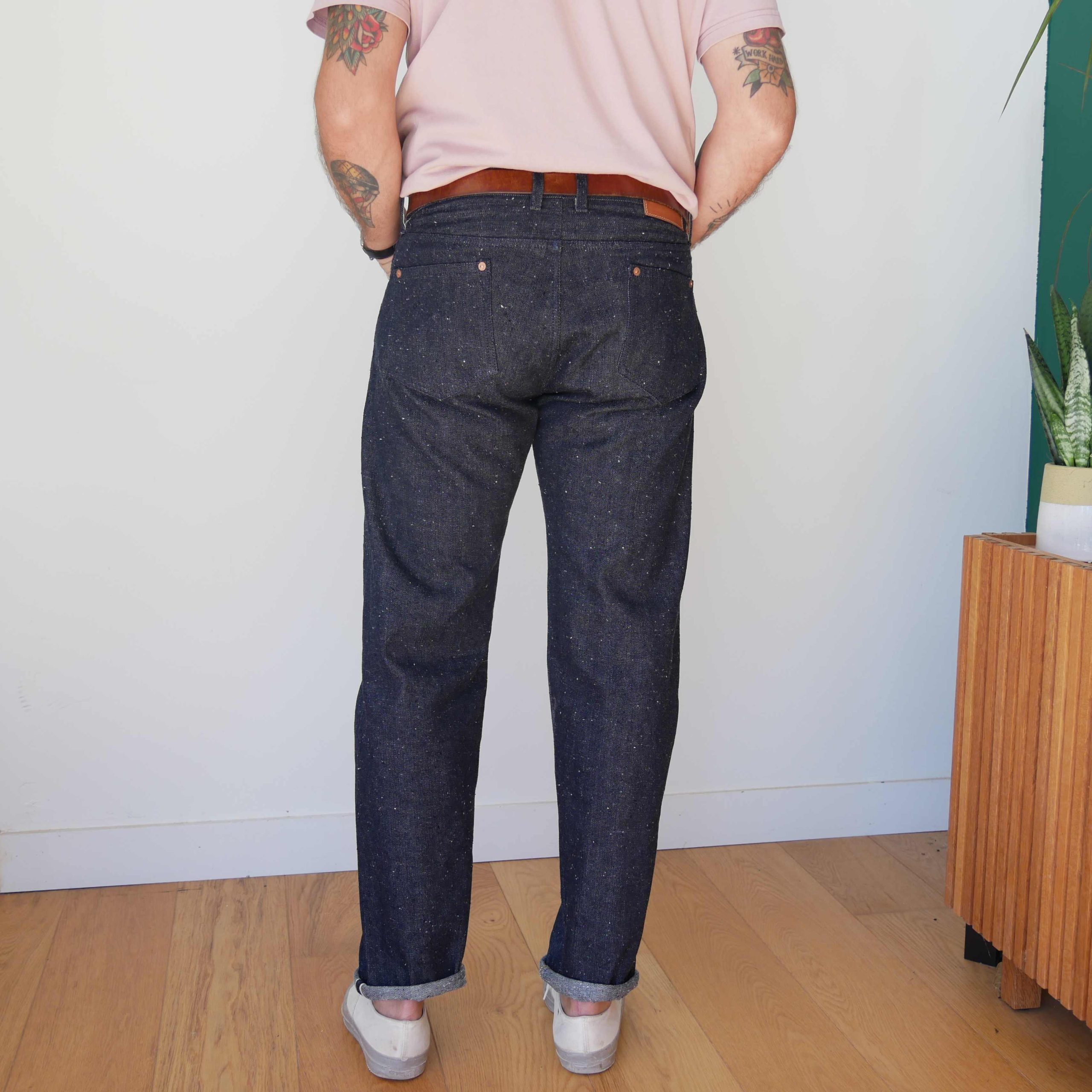 jeans#1 neppy indigo 13oz – Image 3